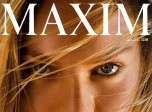 天使超模坎蒂丝登《Maxim》封面 湿身秀完美身材